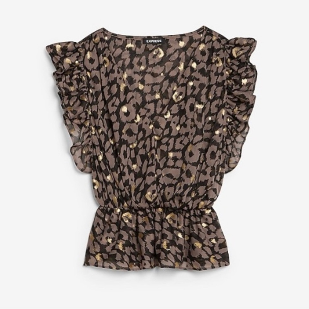 Express V Neck Top